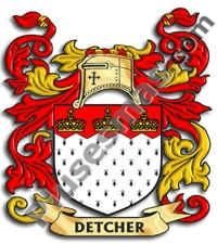 Escudo del apellido Detcher