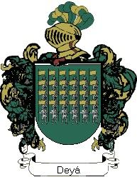 Escudo del apellido Deyá