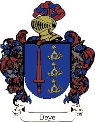 Escudo del apellido Deye