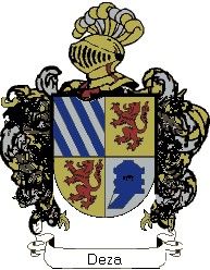 Escudo del apellido Deza