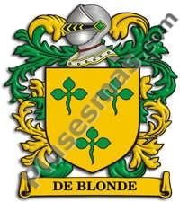 Escudo del apellido De_blonde