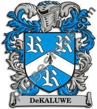 Escudo del apellido De_kaluwe