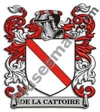 Escudo del apellido De_la_cattoire