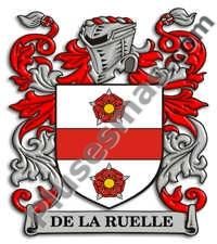 Escudo del apellido De_la_ruelle