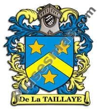 Escudo del apellido De_la_taillaye