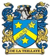 Escudo del apellido De_la_teillaye