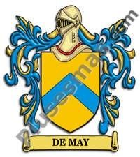 Escudo del apellido De_may