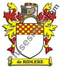 Escudo del apellido De_ridlere