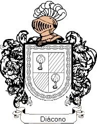 Escudo del apellido Diácono