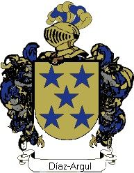 Escudo del apellido Díaz-argul