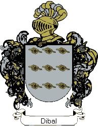 Escudo del apellido Dibal