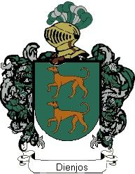 Escudo del apellido Dienjos