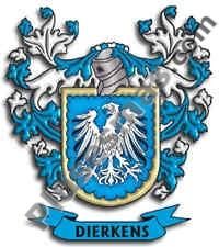 Escudo del apellido Dierkens