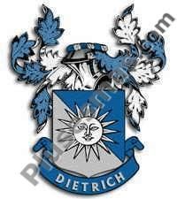 Escudo del apellido Dietrich