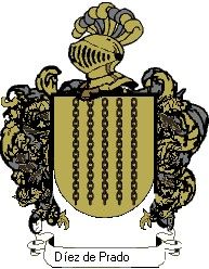 Escudo del apellido Díez de prado