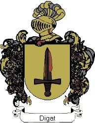 Escudo del apellido Digat