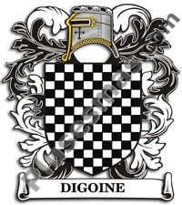 Escudo del apellido Digoine