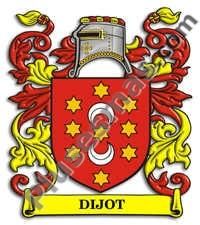 Escudo del apellido Dijot