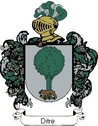 Escudo del apellido Ditre