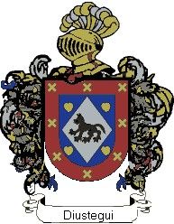 Escudo del apellido Diustegui