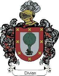 Escudo del apellido Divian