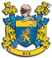 Escudo del apellido Dix