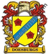 Escudo del apellido Doesburgs