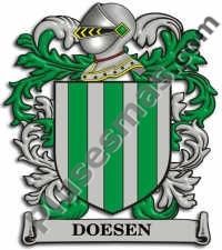 Escudo del apellido Doesen