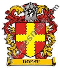 Escudo del apellido Doest