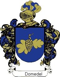 Escudo del apellido Domedel