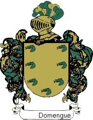 Escudo del apellido Domengue