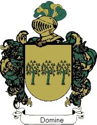 Escudo del apellido Domine