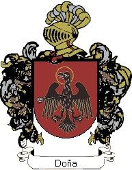 Escudo del apellido Doña