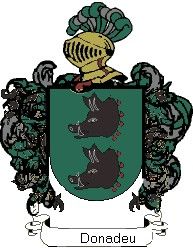 Escudo del apellido Donadeu