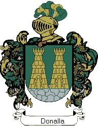 Escudo del apellido Donalla