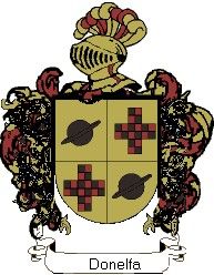 Escudo del apellido Donelfa