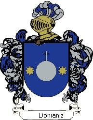 Escudo del apellido Donianiz