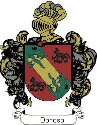 Escudo del apellido Donoso