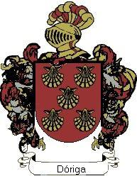 Escudo del apellido Dóriga