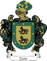 Escudo del apellido Doris