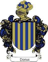 Escudo del apellido Dorius