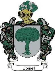 Escudo del apellido Dornell