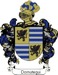 Escudo del apellido Dornutegui