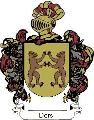 Escudo del apellido Dors