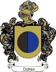 Escudo del apellido Dotres