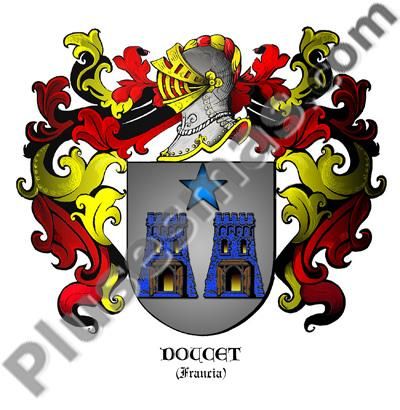 Escudo del apellido Doucet