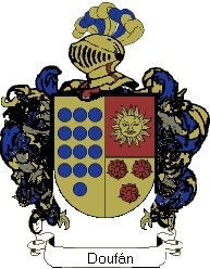 Escudo del apellido Doufán