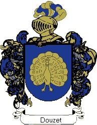 Escudo del apellido Douzet