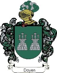 Escudo del apellido Doyen