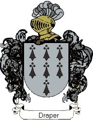 Escudo del apellido Draper